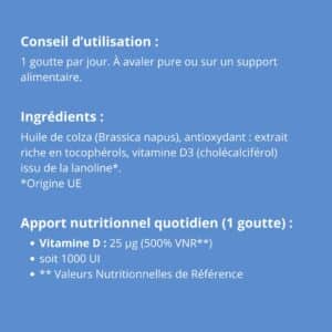 Vitamine D3 (liquide)
